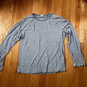 James Perse Striped Long Sleeve, Size 3